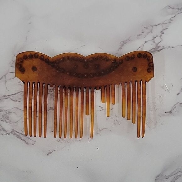 VINTAGE/ Antique Side Combs Hair Barrett Accessories - Picture 3 of 10